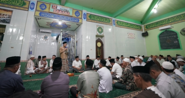 Wabup H Ardani Safari Ramadhan di Masjid Ar-Rohmah Payaraman