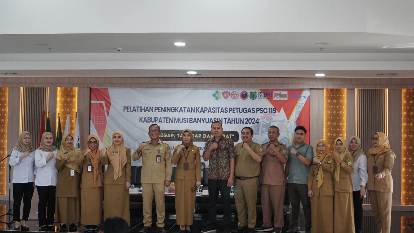 Jelang Tuan Rumah Porprov Sumsel, 119 Paramedis PSC Muba Ikuti Pelatihan