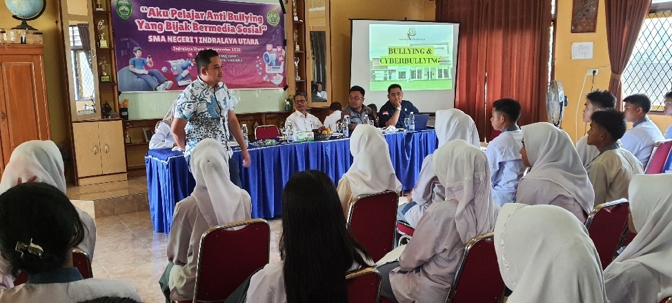 SMAN 1 Indralaya Utara-Kejari Ogan Ilir Ajak Siswa Anti Bullying dan Bijak Bermedsos