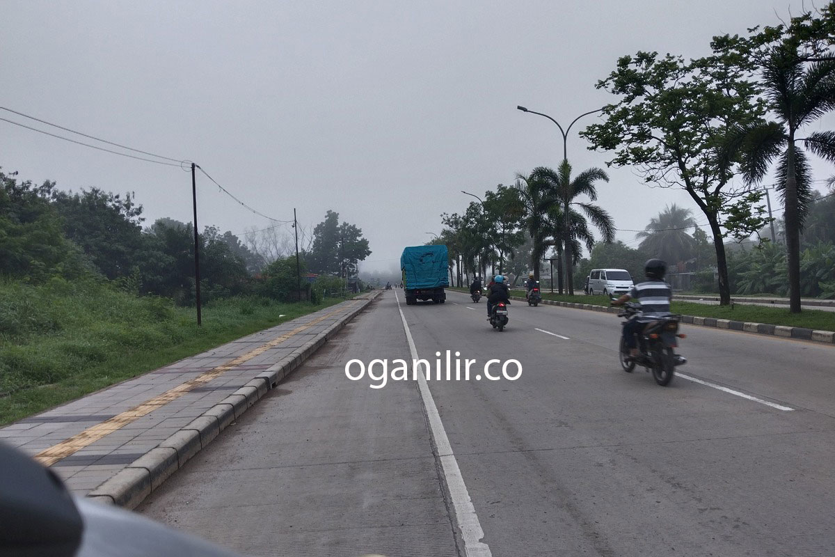 Curah Hujan Tinggi, Palembang Berkabut