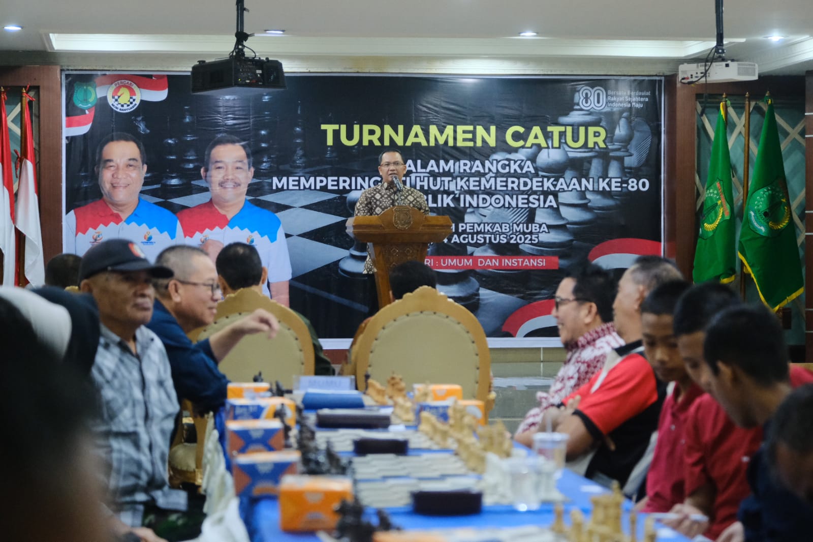 105 Pecatur Bertarung Meriahkan HUT Kemerdekaan RI di Muba