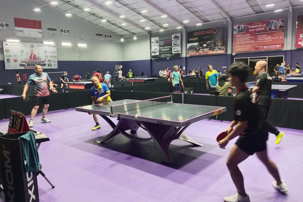 36 Tim Daftar Turnamen Tenis Meja Beregu Pitstop Peringatan HUT Kemerdekaan RI ke-80