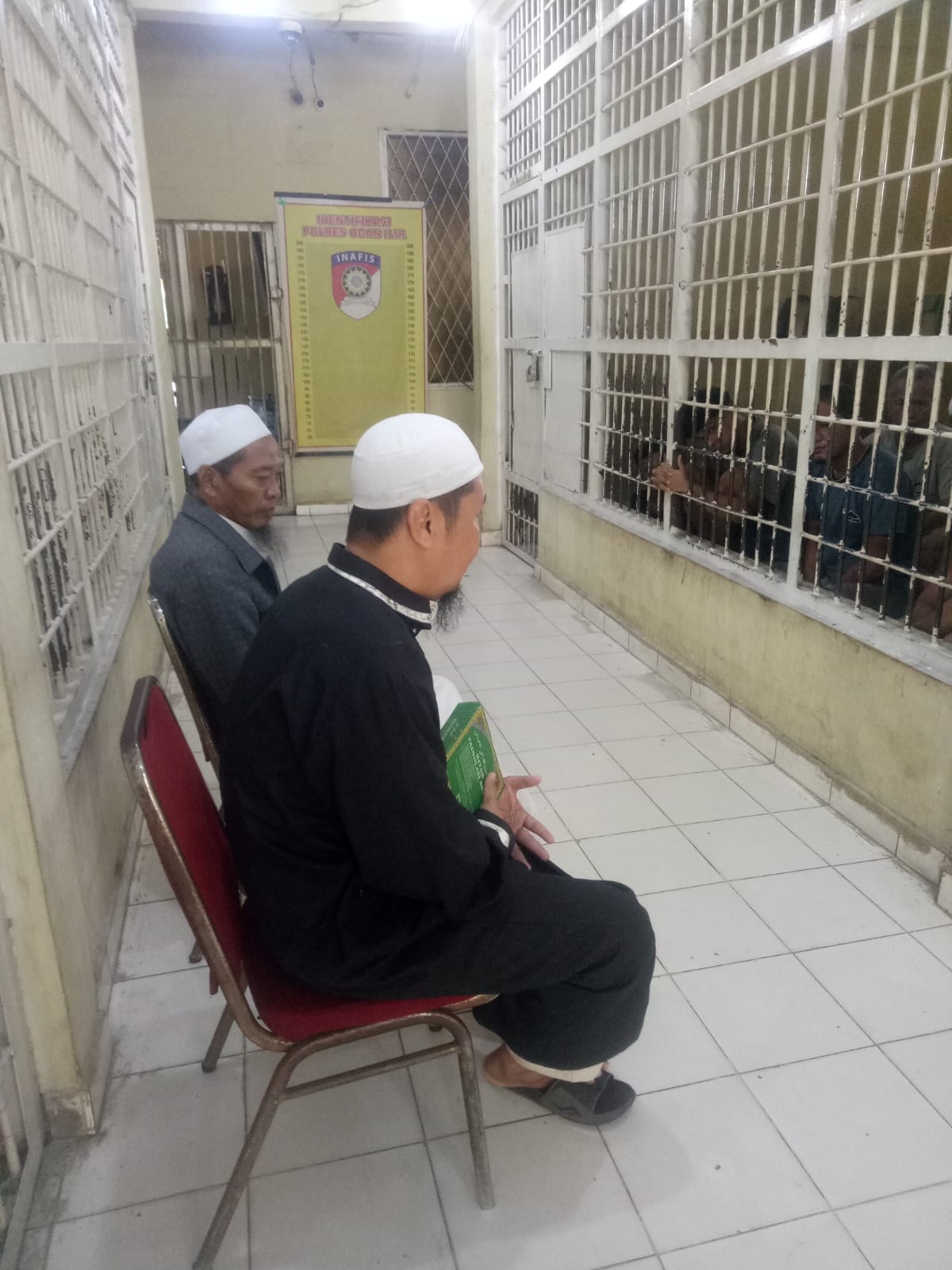 26 Tahanan Polres Ogan Ilir Diberikan  Siraman Rohani,  Ikhlas Perbaiki Diri