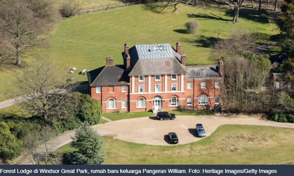 Tempati Rumah Baru, Pangeran William Diprotes Baru