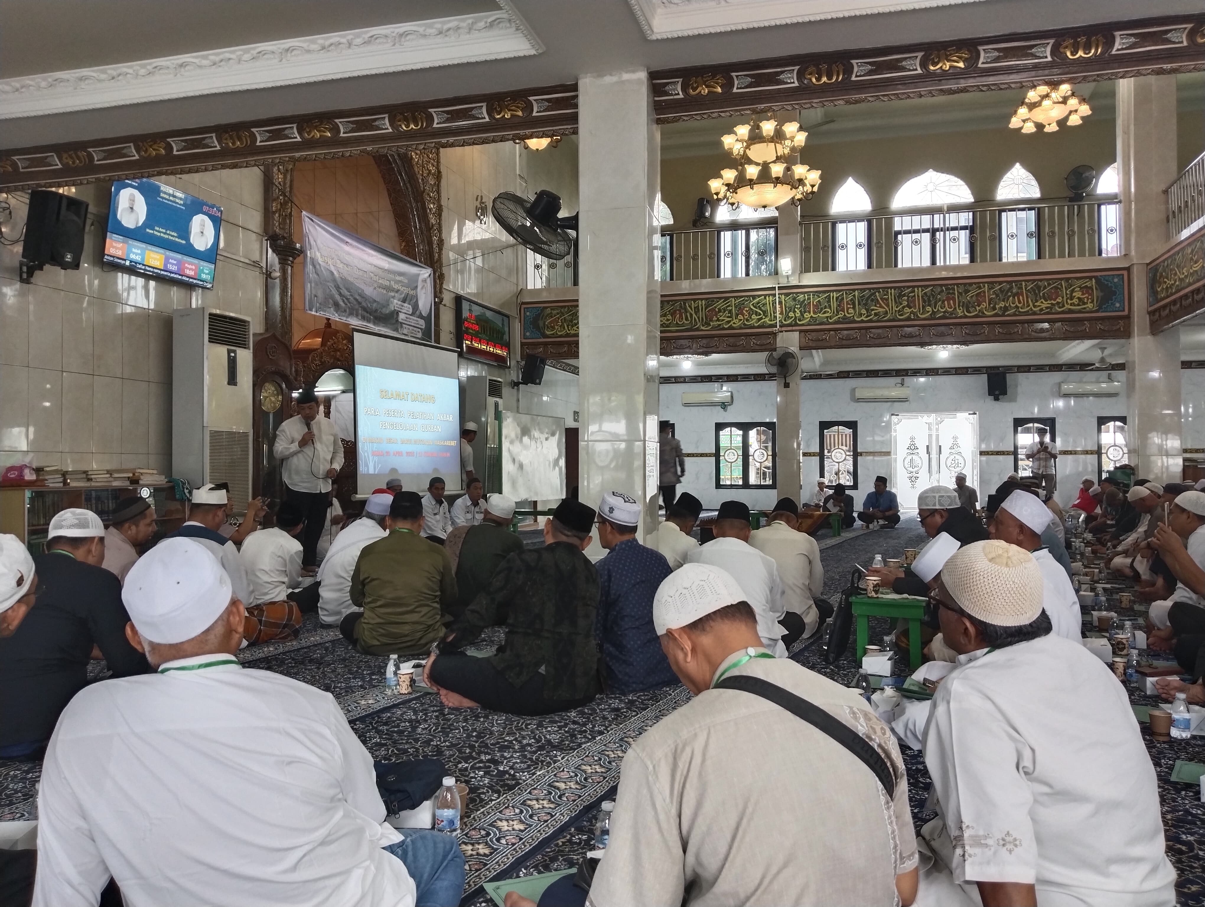 205 Pengurus Masjid Ikuti Pelatihan Pengelolaan Kurban
