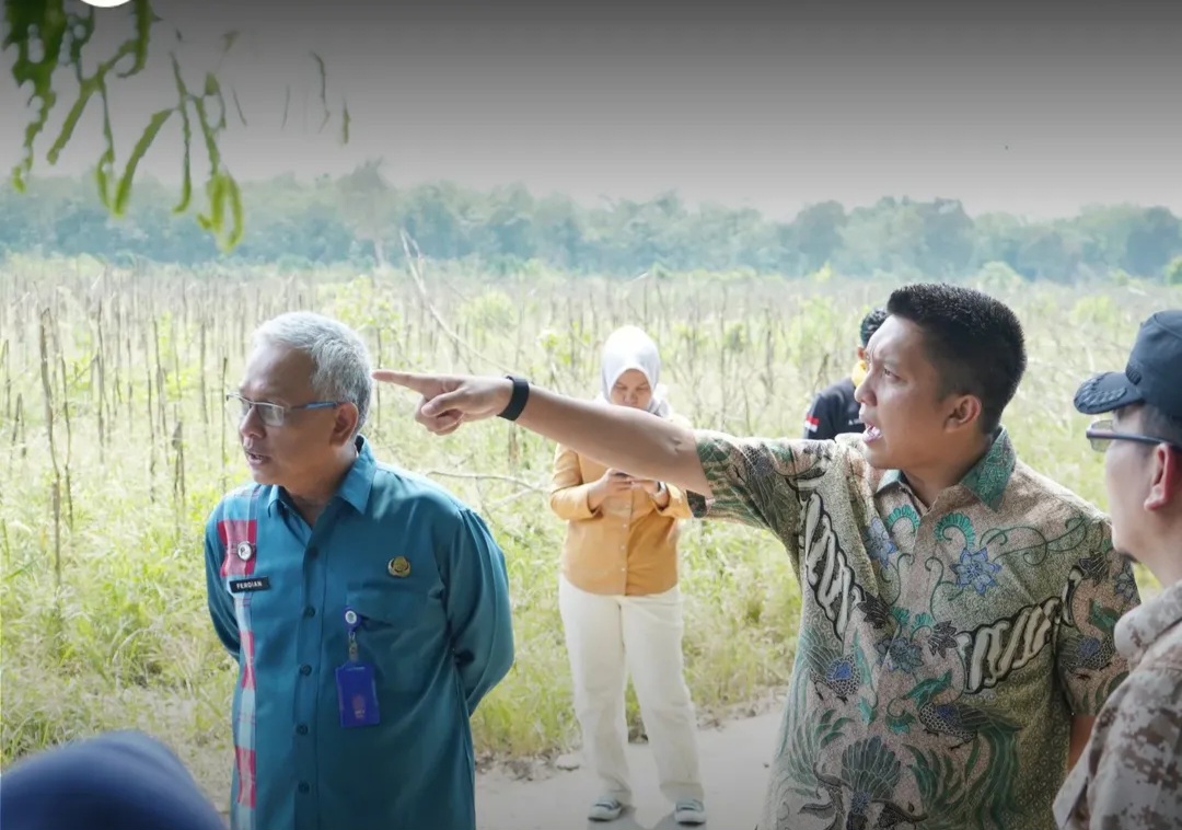 Bupati Ogan Ilir Tinjau Pembangunan  Sekolah Rakyat, Ini Lokasinya ?