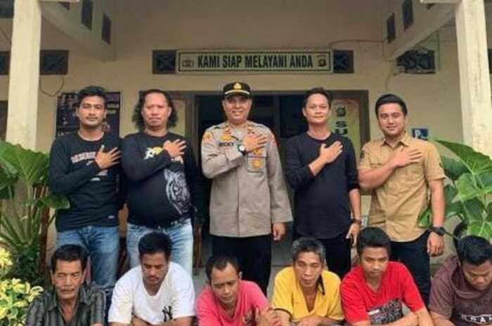Komplotan Pencuri Besi di PDAM Tirta Betuah Diringkus