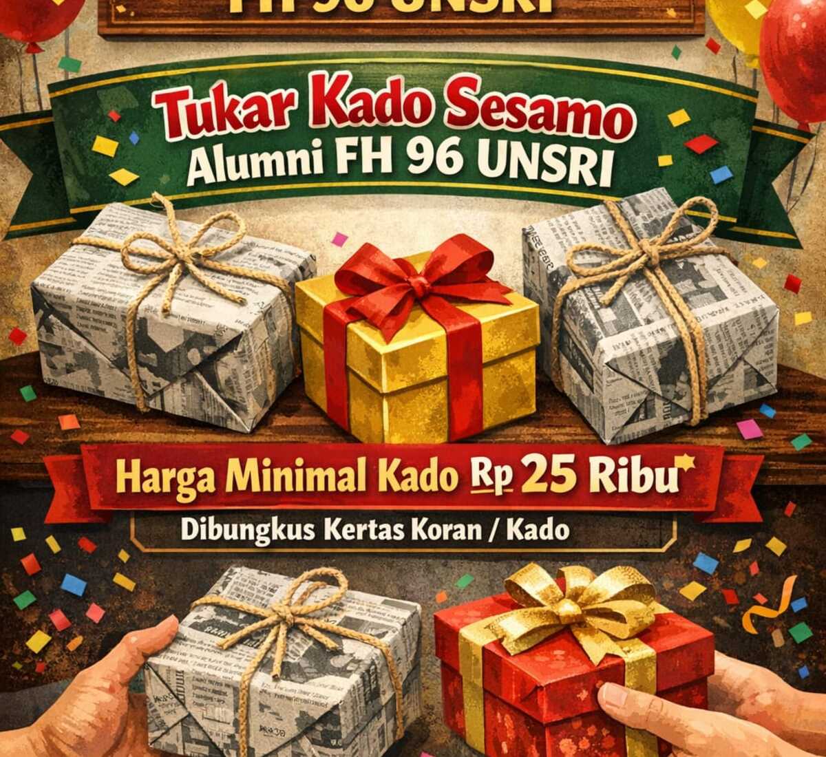 Reuni Anniversary 30 Tahun Mahasiswa FH Unsri 1996, 74 Alumni Mendaftar