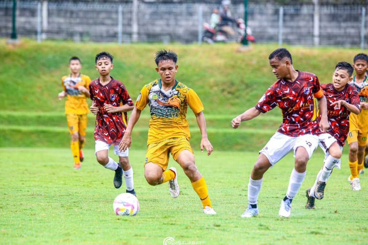 Piala Soeratin U-13: Elang Emas Sriwijaya Ditahan Imbang Kristal FC NTT 1-1