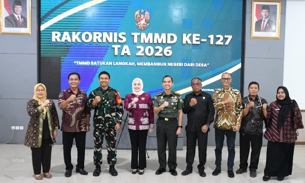 TMMD ke-127 Tahun 2026, Korem 044/Gapo Siap Bangun Desa Untuk Masyarakat Sejahtera