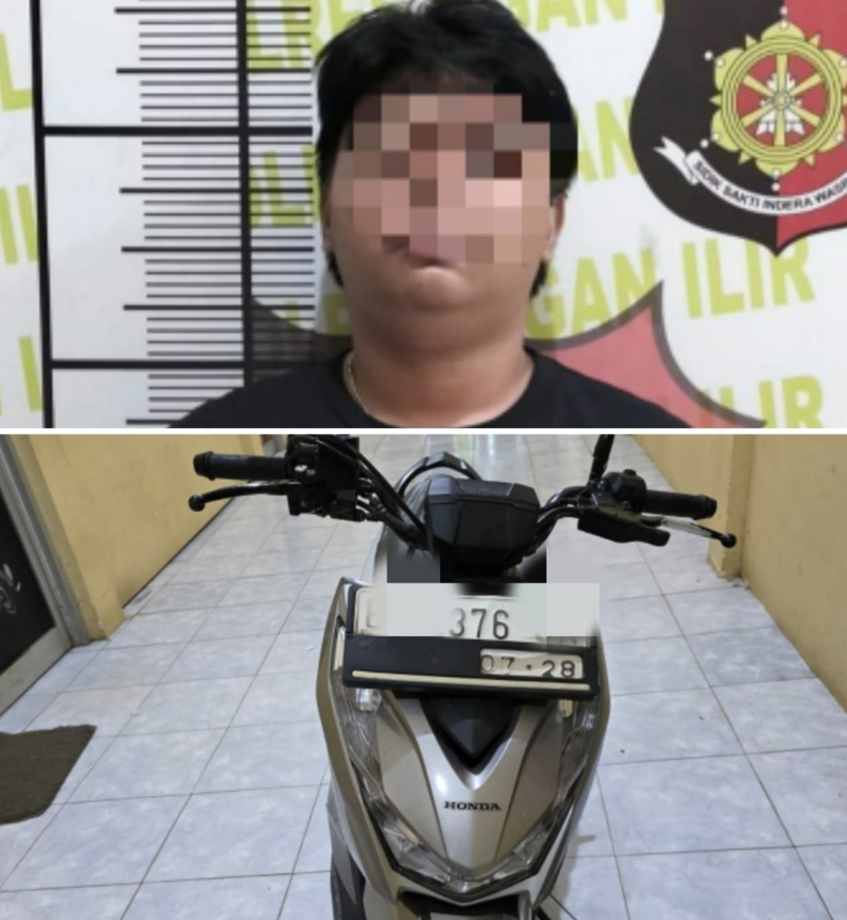 Polres Ogan Ilir Ungkap Kasus Pencurian Sepeda Motor di Kampus Unsri