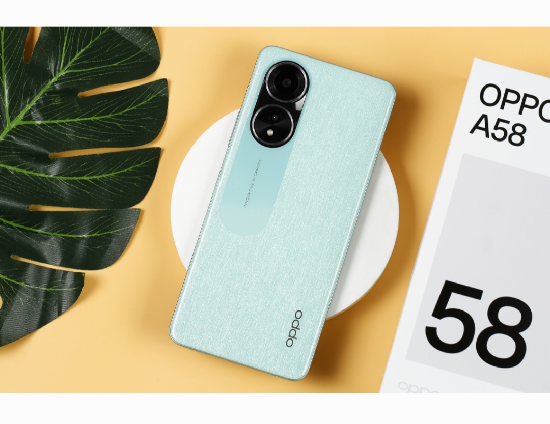 OPPO A58: Didukung Fitur NFC dan Kamera Utama 50 MP