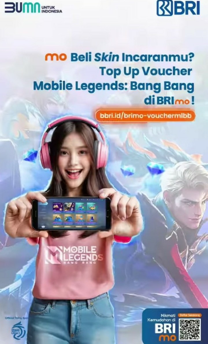 Gamers Lubuklinggau Dimudahkan Top Up Mobile Legends di BRImo