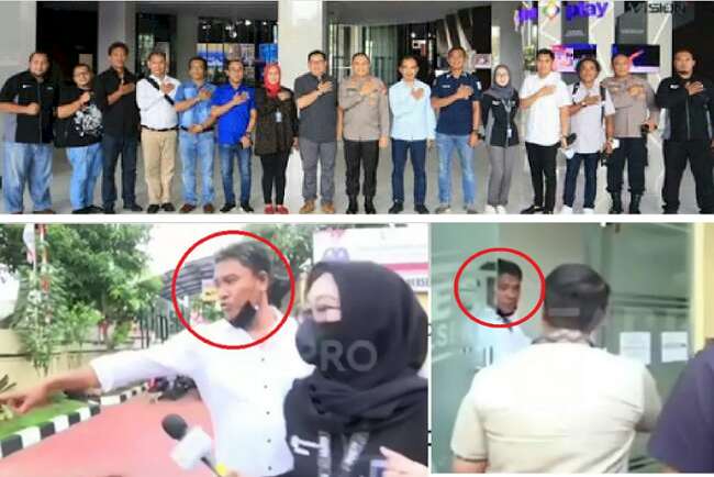 Wartawan Bicara Sama Pohon Berujung Minta Maaf, Kapolres Langsung ke Kantor MNC Media 