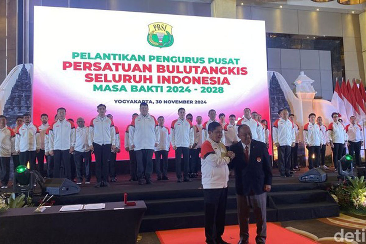 Pengurus Baru PP PBSI Dilantik, Peraih Emas Olimpiade Pegang Jabatan Strategis