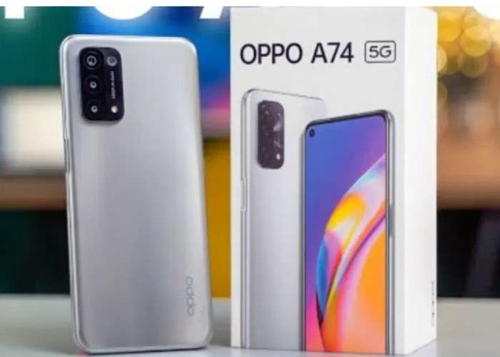 OPPO A74 5G : Rekomendasi HP Mid Range yang Dibekali Layar Lebar 6.5 Inci dengan Panel IPS LCD