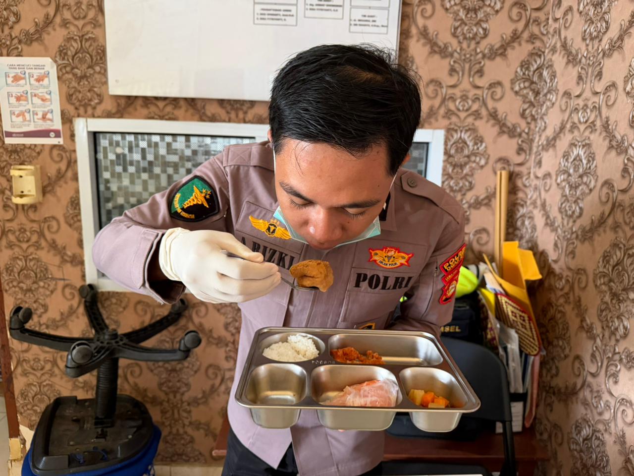 Dokkes Polres Ogan Ilir Laksanakan Pemeriksaan Food Security MBG SPPG