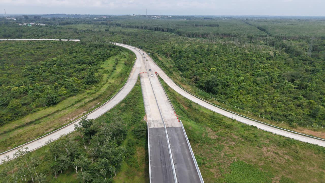 Hari Ini 13 Maret 2026, Hutama Karya Fungsionalkan Tol Palembang-Betung