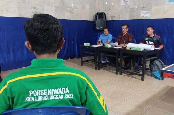 TM Bulutangkis-Tenis Meja Porseniwada PWI Sumsel Digelar di Kantor Diskominfo Lubuklinggau