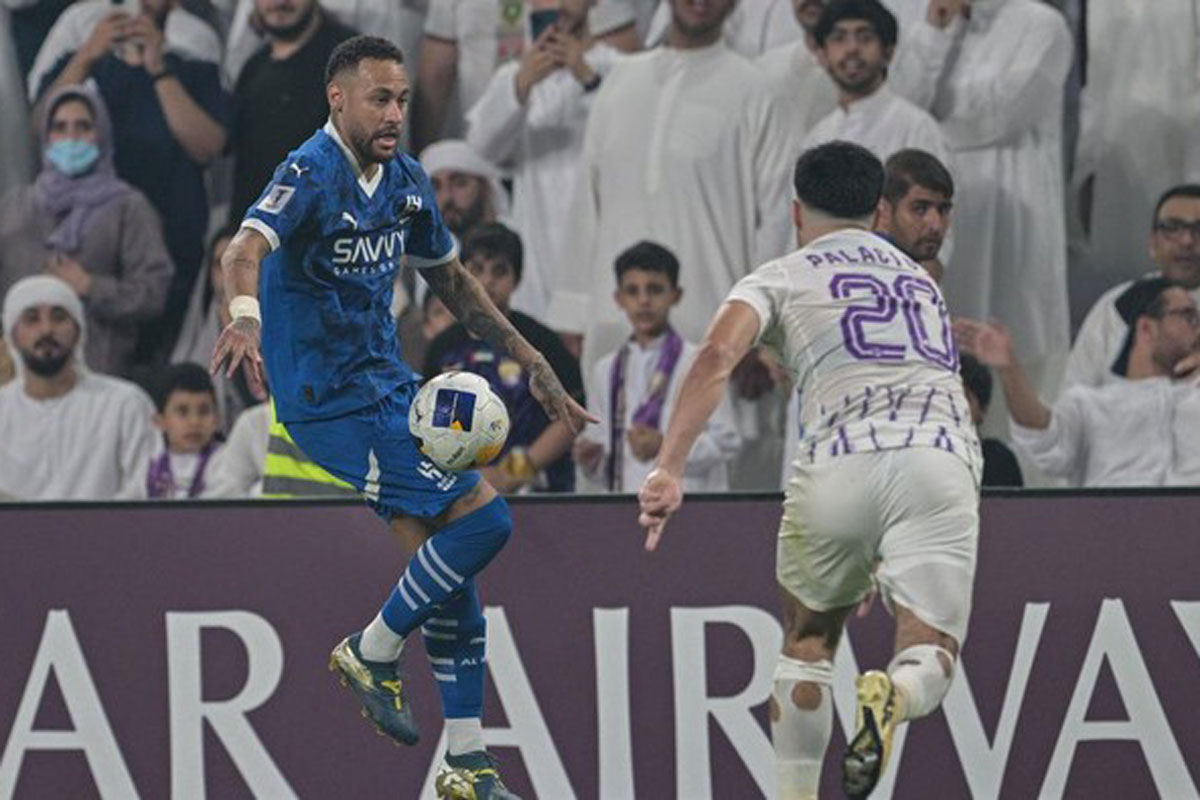 Absen Setahun, Neymar Kembali Bela Al Hilal, Hasilnya Menang 5-4 Atas Al Ain