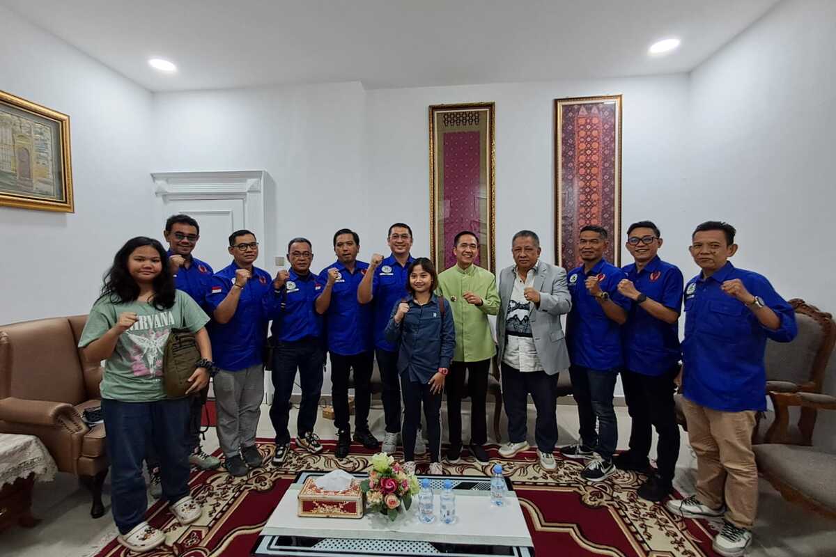 Audiensi ke Wako Palembang, Ketua Pengkot PTMSI Paparkan Program Kerja, Siap Gelar Wali Kota Cup
