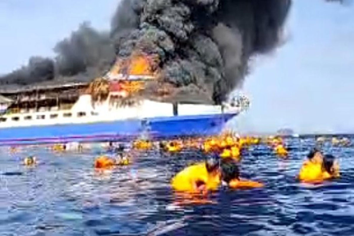 Insiden Terjadi di Pelabuhan Tanjung Priok, Kapal Doro Londa Terbakar