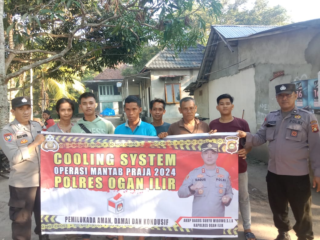 Polsek Rantau Alai Gelar Patroli Kamtibmas dan Cooling Sistem, Ciptakan Situasi Aman Kondusif