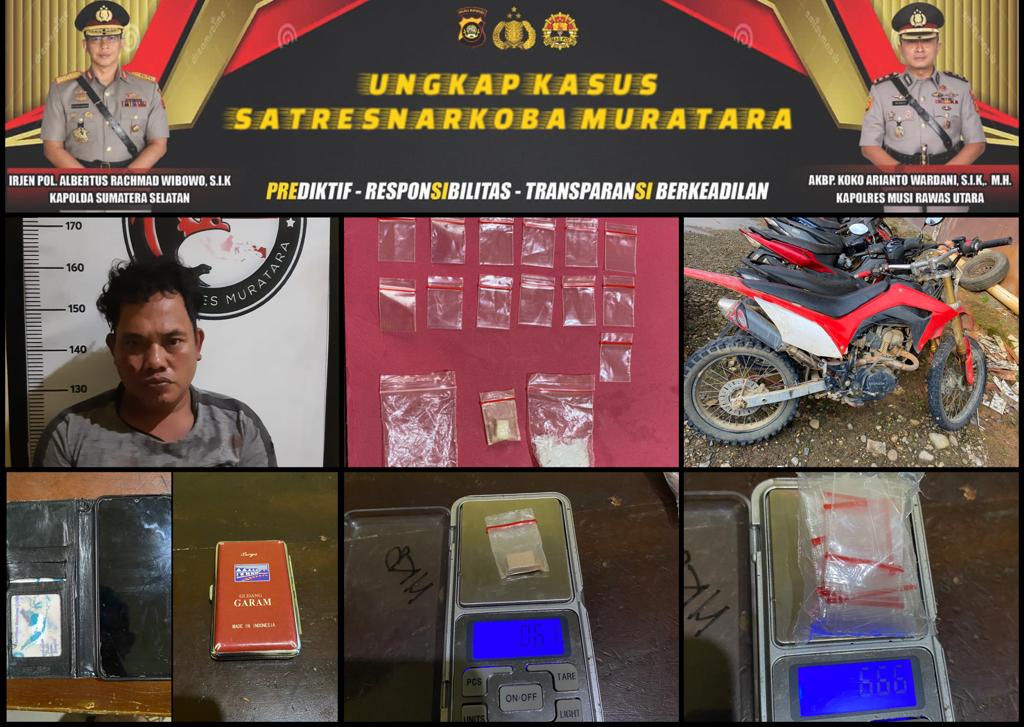 Hindari Petugas, Pengedar Sabu Buang BB Dalam Bungkus Rokok