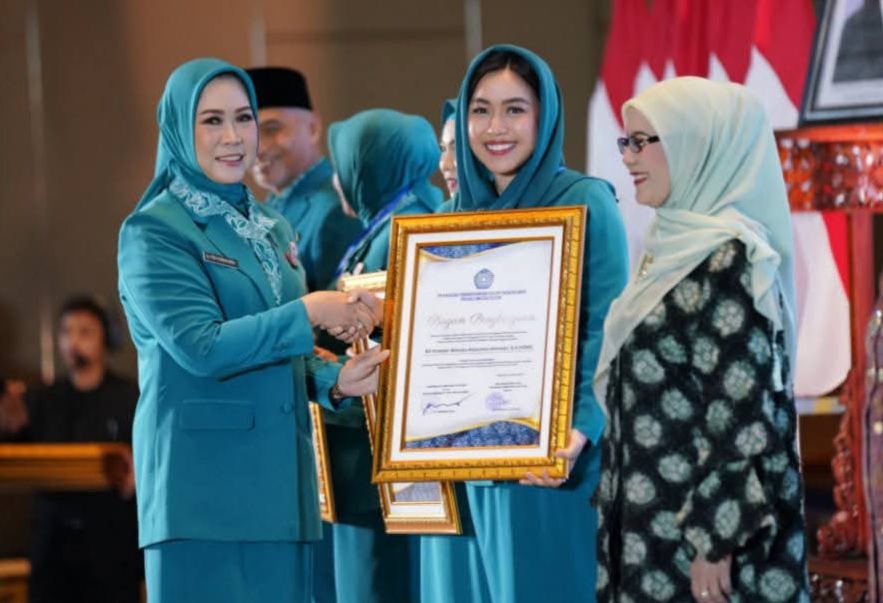 Tikha Alamsjah Resmi Dilantik Ketua PKK Kabupaten Ogan Ilir