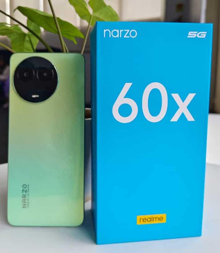 Cek Spesifikasi dan Harga Terbaru Realme Narzo 60x, Dibekali Chipset MediaTek Dimensity 6100 Plus