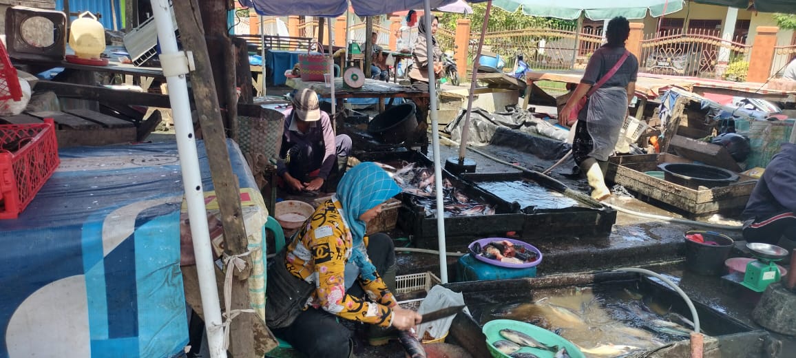 Pasar Ikan Kayuagung Kumuh, Pj Bupati OKI Siap Rehab