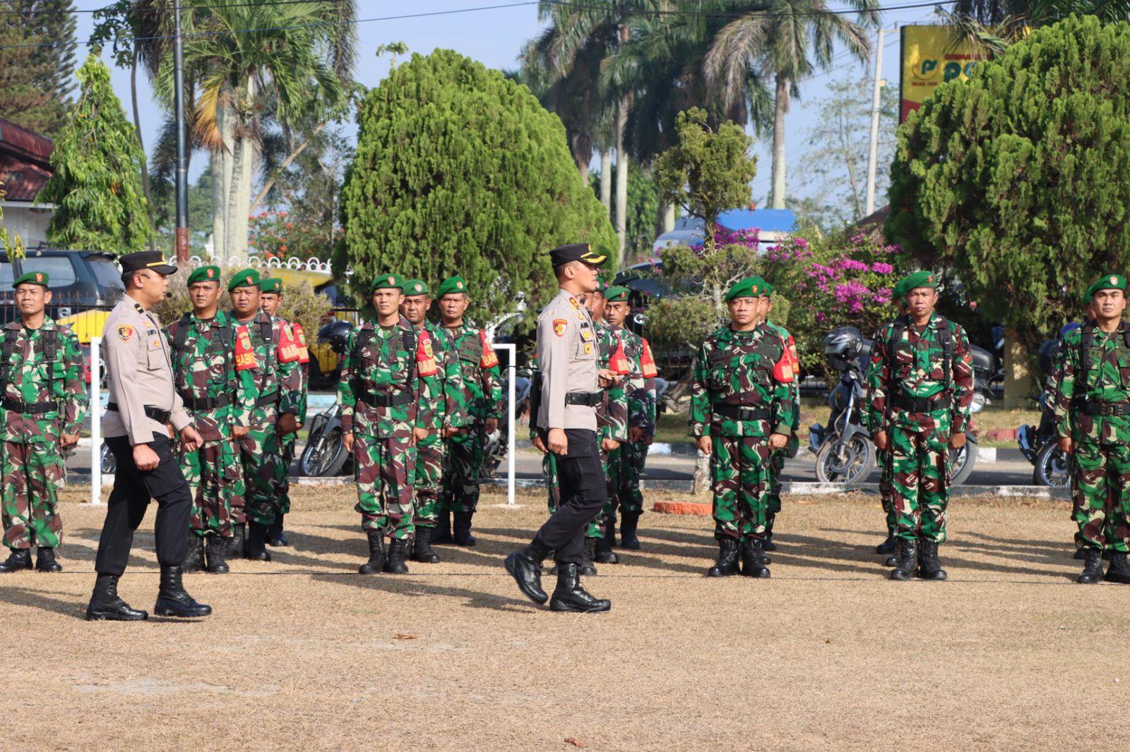 Polres Ogan Ilir Gelar Apel Operasi Stop Karhutla