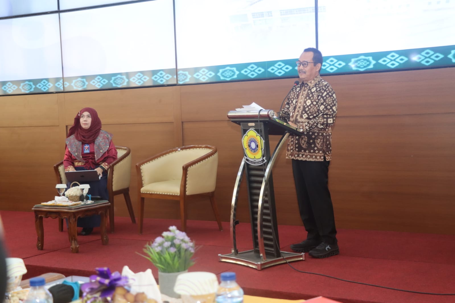Berikan Kuliah Umum di FKIP Unsri, Wabup Muba Presentasi Penurunan Angka Kemiskinan 