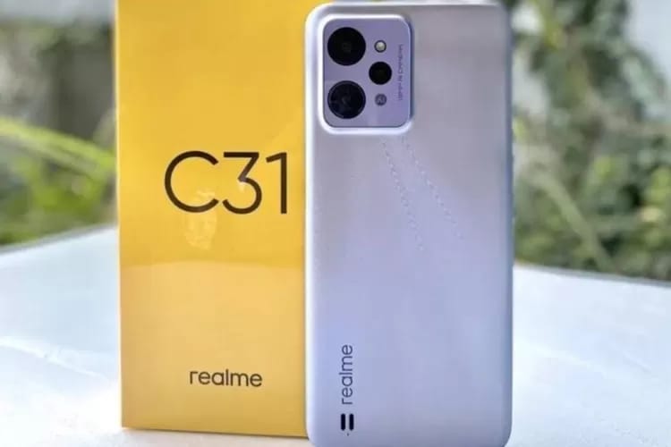 Harga Terbaru Realme C31, Smartphone Entry Level Desain Elegan dengan Layar Waterdrop 