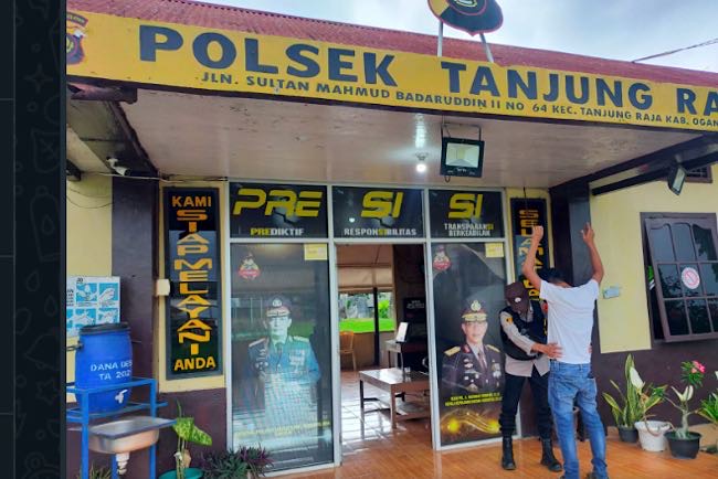 Polsek di Ogan Ilir Ketatkan Pengamanan, Waspada Ancaman Teror dan Antisipasi Warga Pendatang di Ogan Ilir