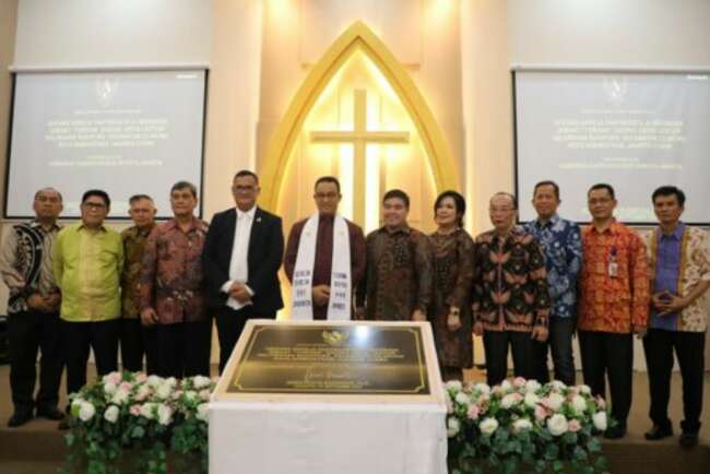 Jakarta Simpul Toleransi, Anies Baswedan Resmikan 2 Gereja Sekaligus di Jakarta Utara