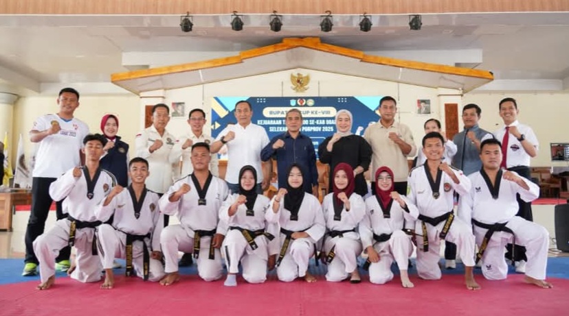 Wabup Ogan Ilir Buka Kejuaraan Taekwondo Bupati Ogan Ilir CUP, Diikuti 168 Atlet