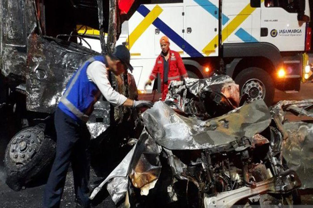 Ini Jumlah Korban Tewas dan Luka-Luka Dalam Kecelakaan di Gerbang Tol Ciawi