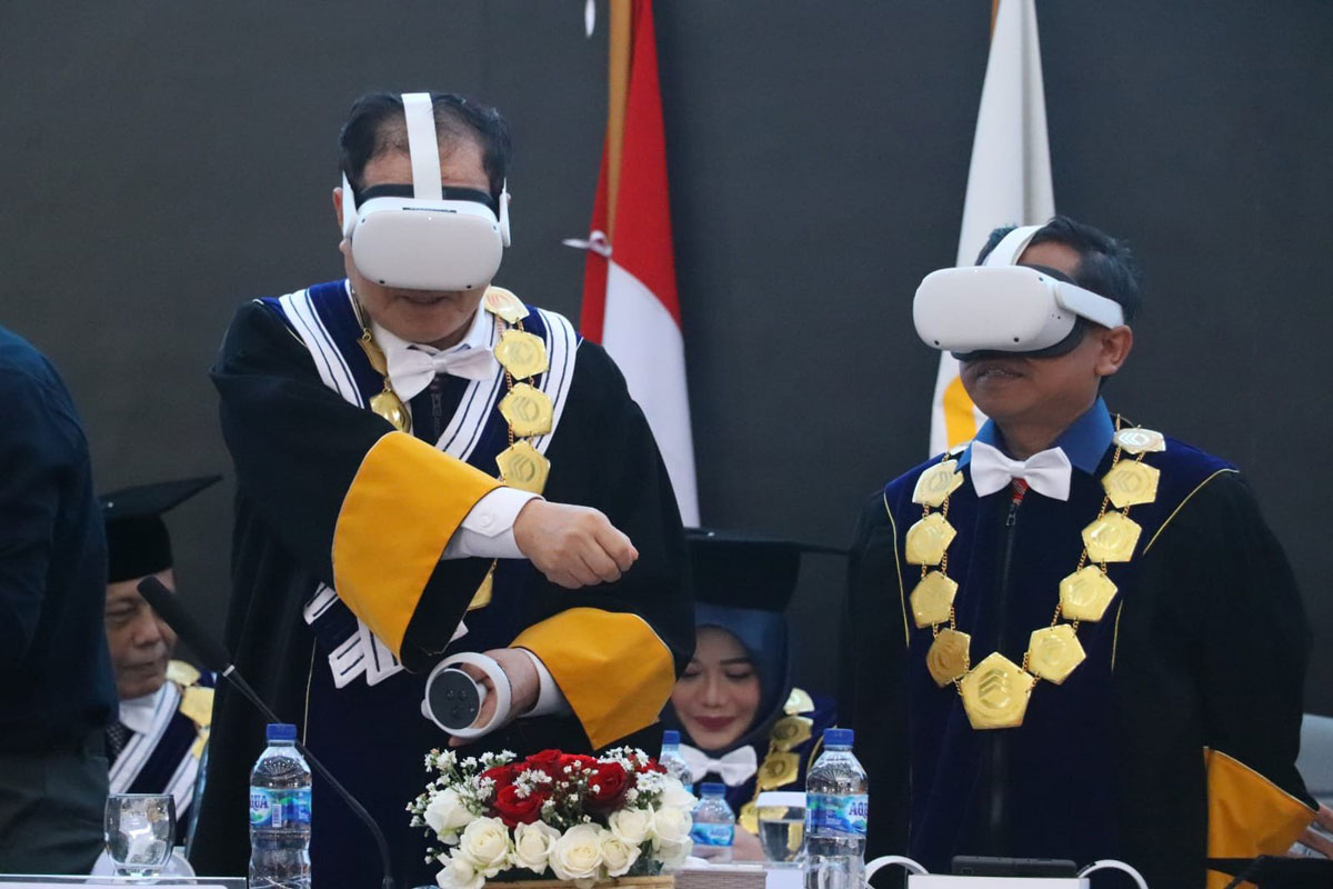 UNSIA Wisuda Perdana Gunakan Teknologi Metaverse 