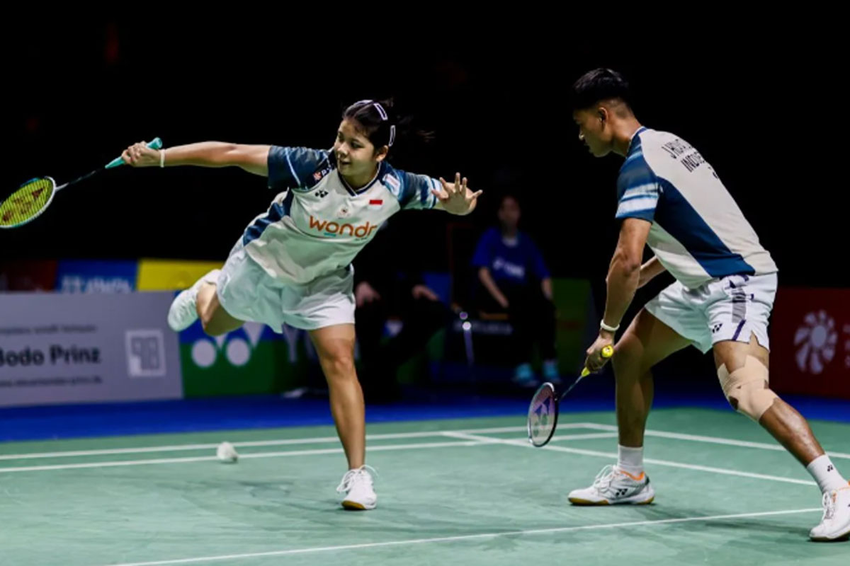 2 Ganda Campuran Indonesia Lolos Perempat Final German Open 2025