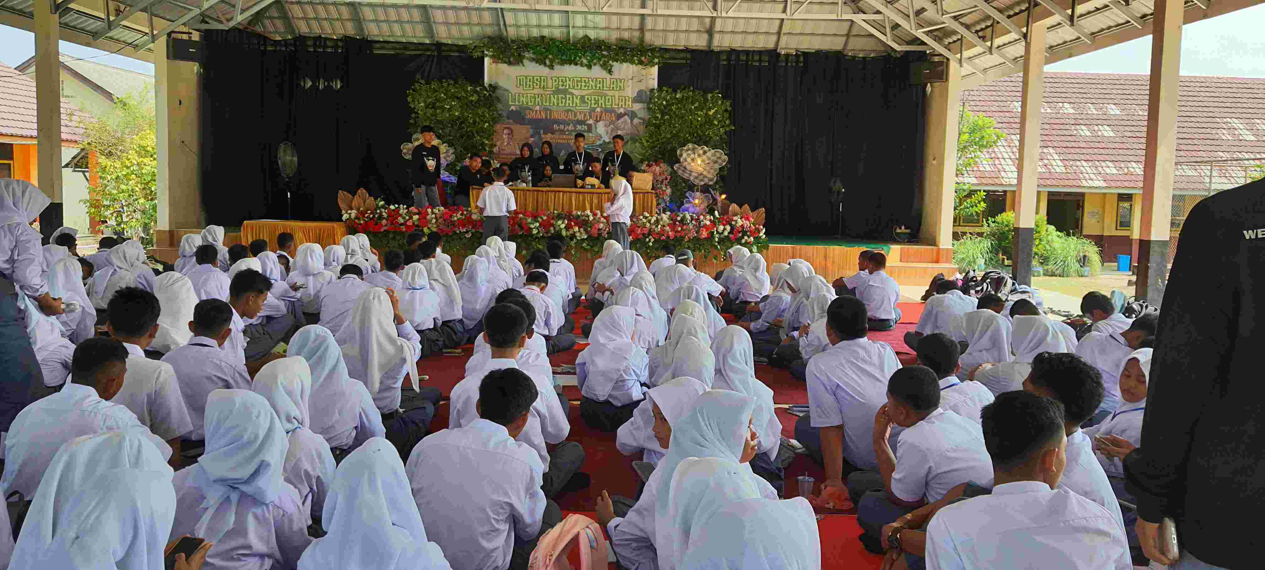 Tiga Hari Siswa Baru SMAN 1 Indralaya Utara Ikuti MPLS