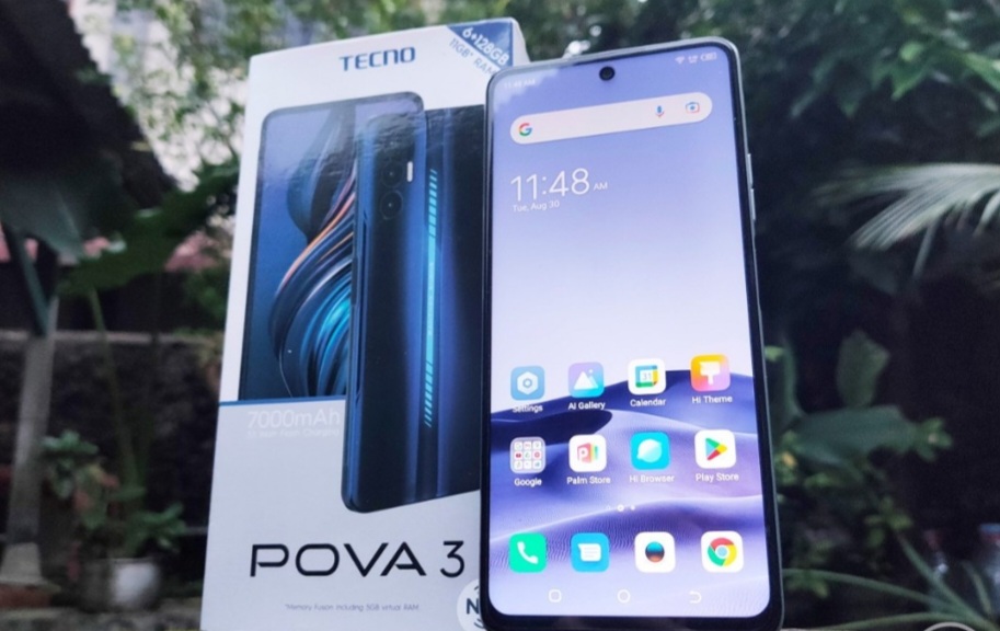Tecno Pova 3 : HP Entry Level yang Tawarkan Baterai Besar 7.000 mAh