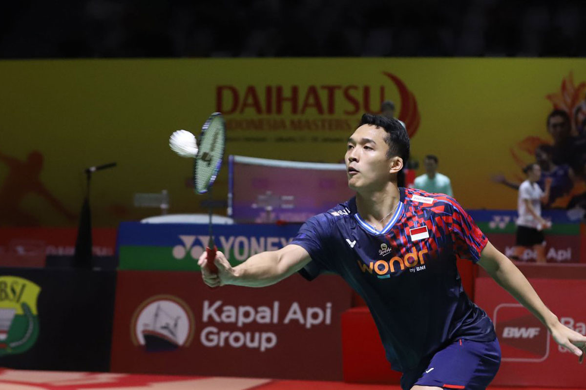 Susah Payah, Jonatan Christie Melangkah ke Perempat Final Indonesia Masters 2025