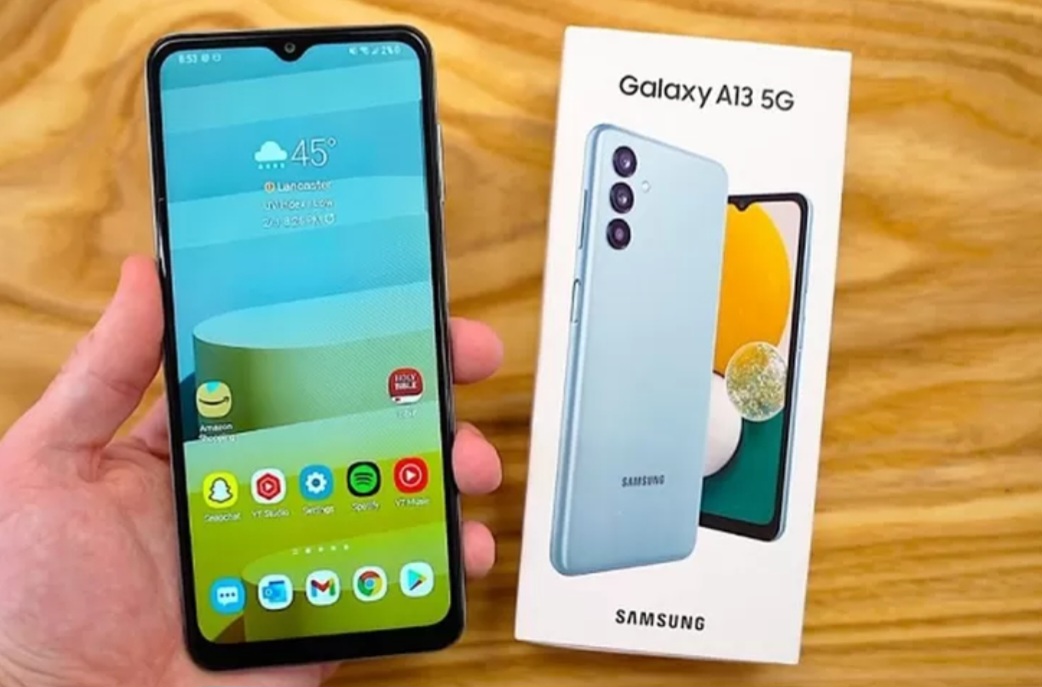 Samsung Galaxy A13 : Disupport Layar Lebar 6.6 Inci dengan Resolusi Full HD Plus