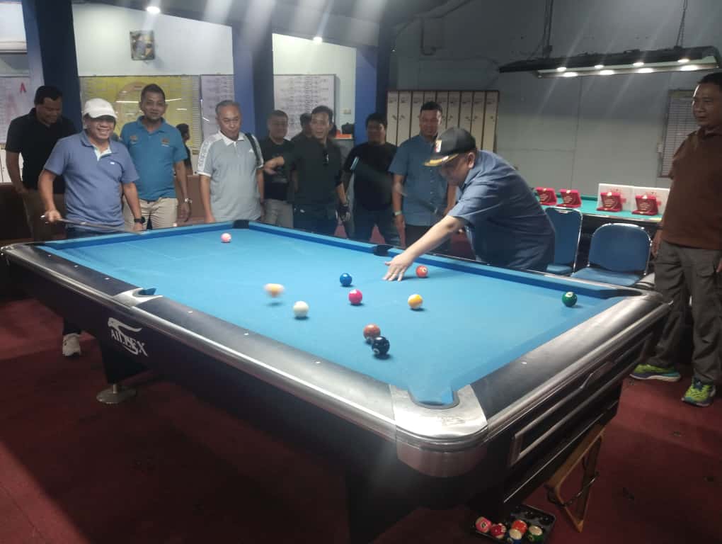 Turnamen Biliar KONI Palembang Cup Resmi Dibuka, 320 Pebiliar Berkompetisi