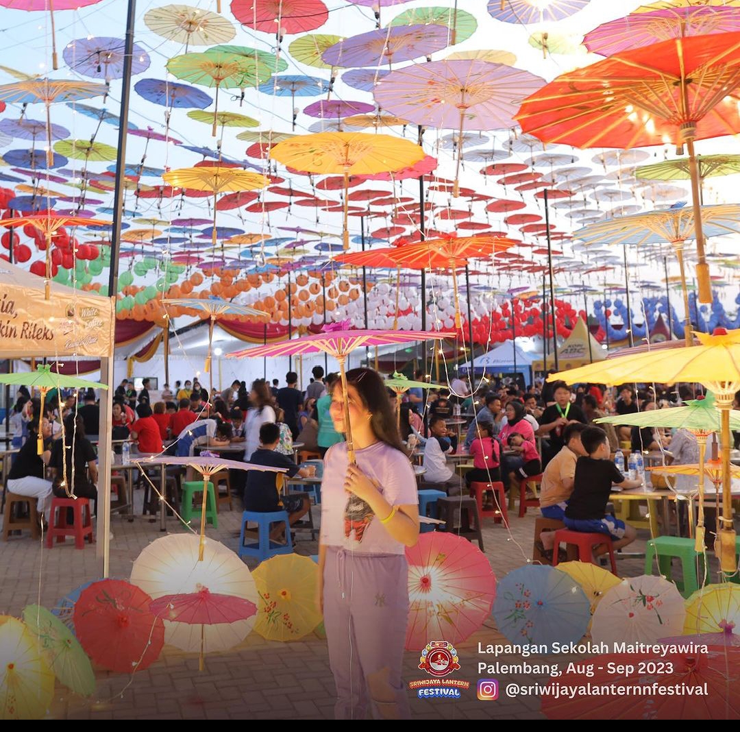 Sriwijaya Lantern Festival 2023, Destinasi Wisata Spot Instagramable di Palembang