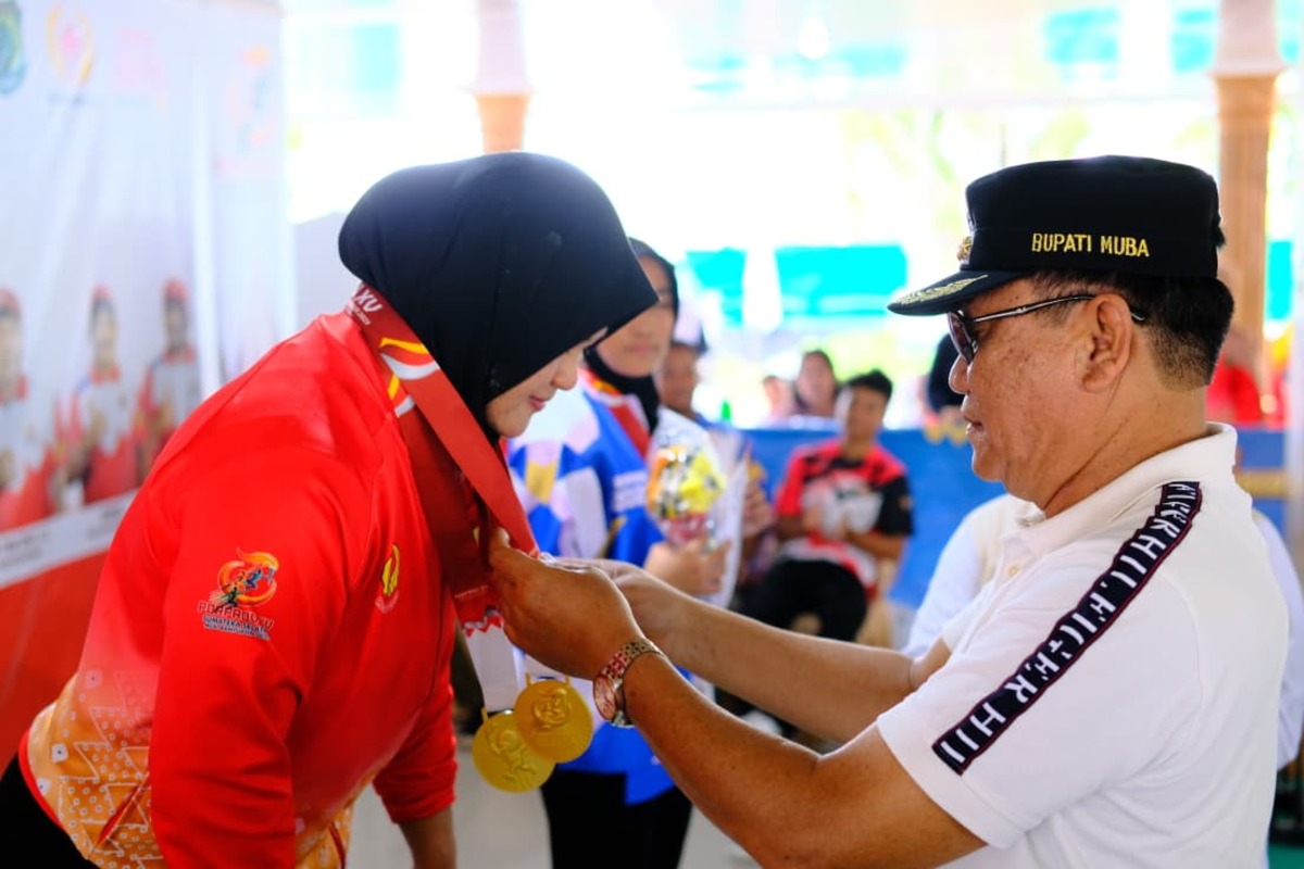 Salip Palembang, Muba Puncaki Klasemen Sementara Perolehan Medali Porprov Sumsel 2025