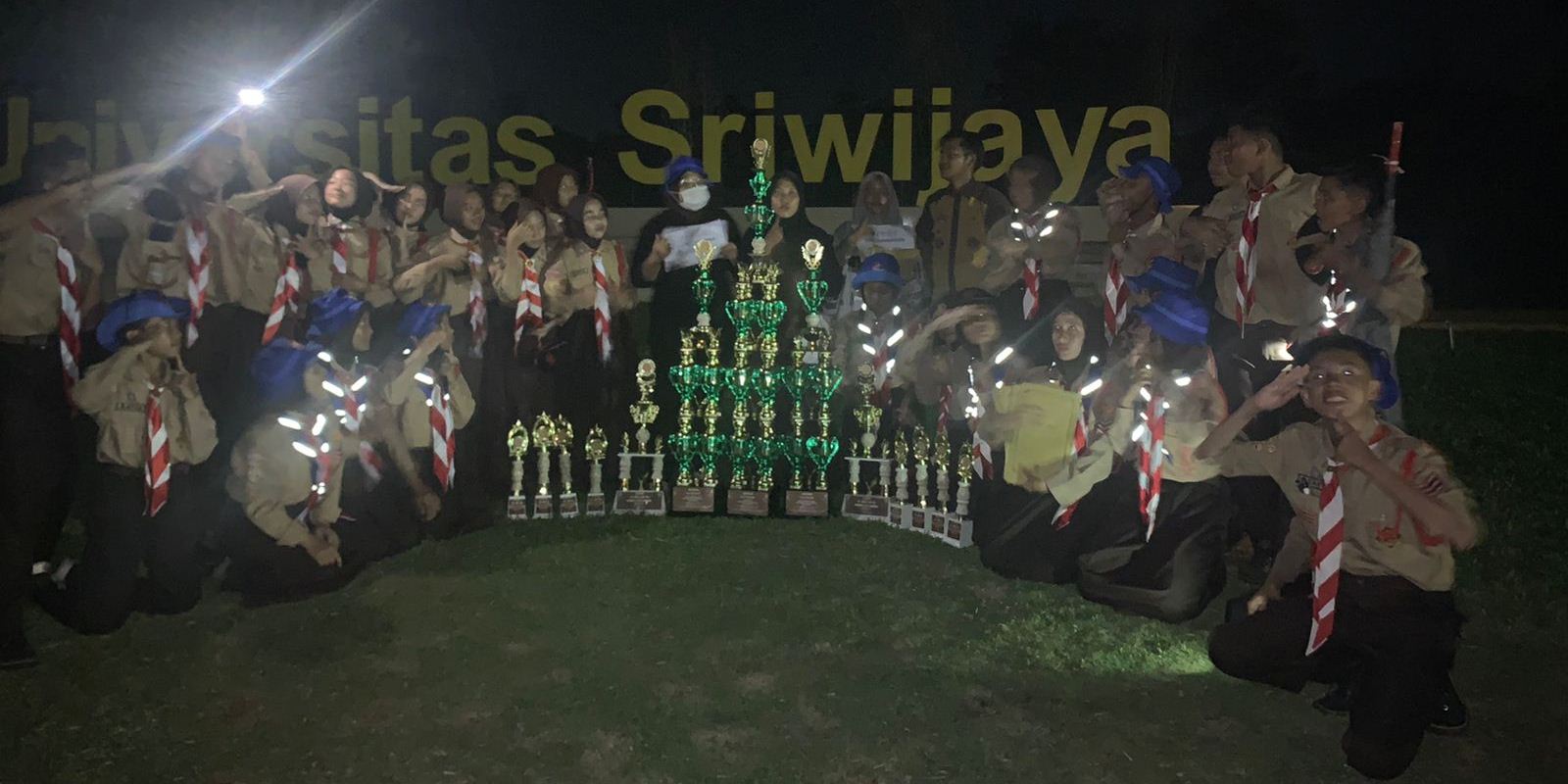 SMPN 1 Indralaya Juara Umum LOGASANDHA 2023 Pramuka Tingkat Provinsi Sumsel