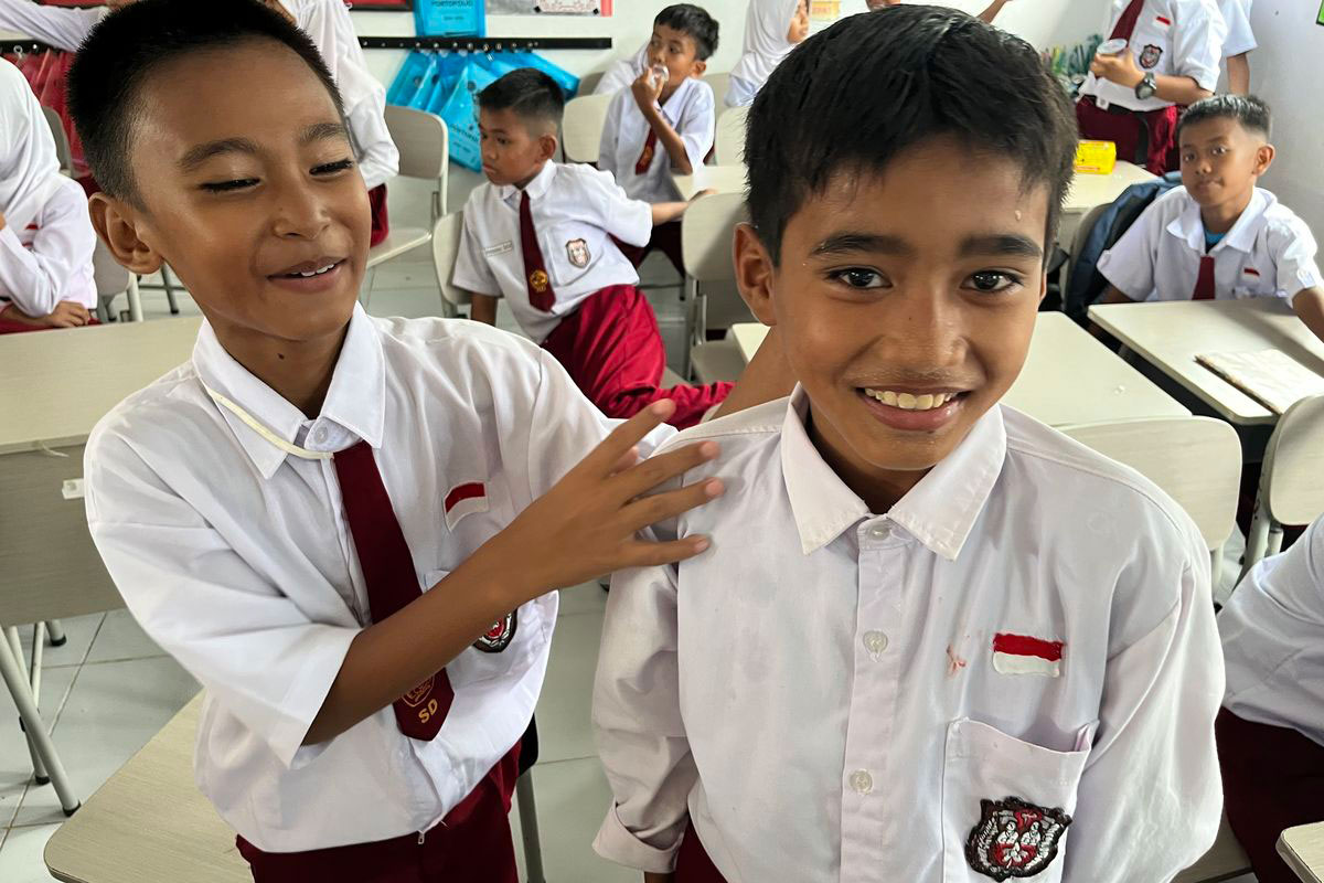 Melihat Semangat Anak Negeri di Perbatasan Indonesia-Malaysia Menuntut Ilmu