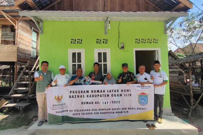 Peduli, TNI-Baznas Ogan Ilir Bedah Rumah Warga  